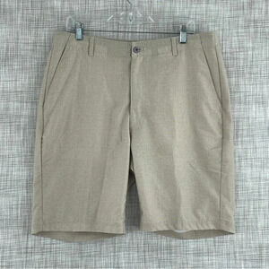 Pebble Beach Mens Size 36 tan golfing shorts 0231